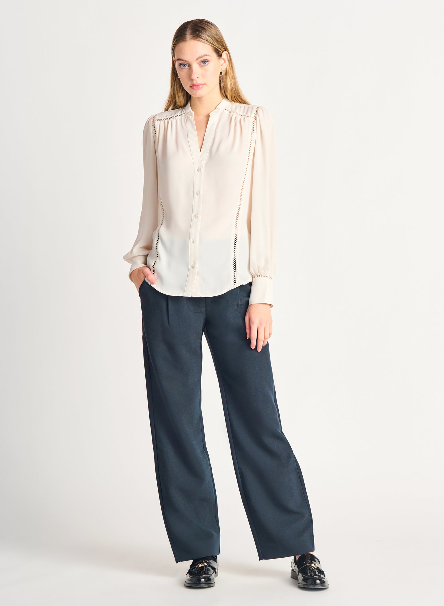 Crochet Insert Blouse