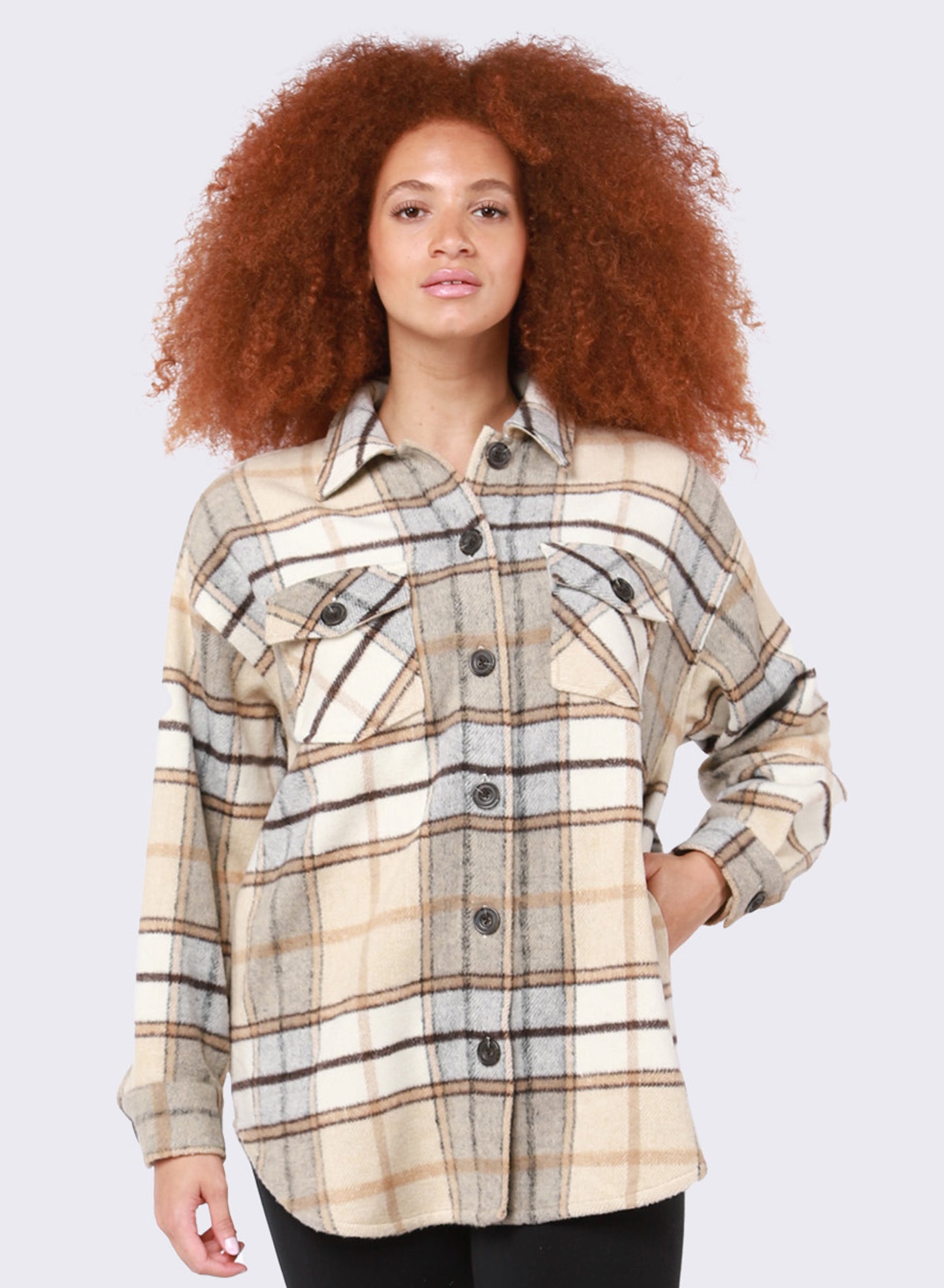 Effortless Plaid Shacket