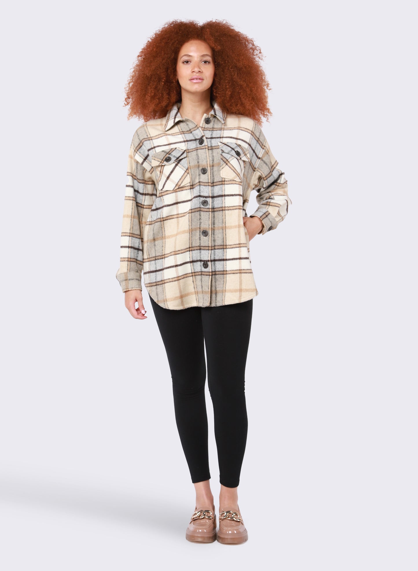 Effortless Plaid Shacket