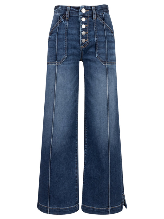 Kut From The Kloth Meg High Rise Wide Leg Button Fly Jeans