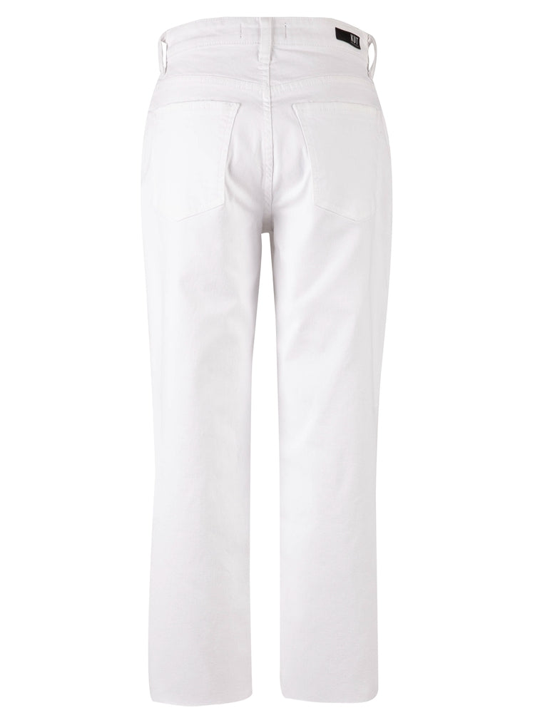 Kut From The Kloth Rachael High Rise Fab Ab Optic White Jeans
