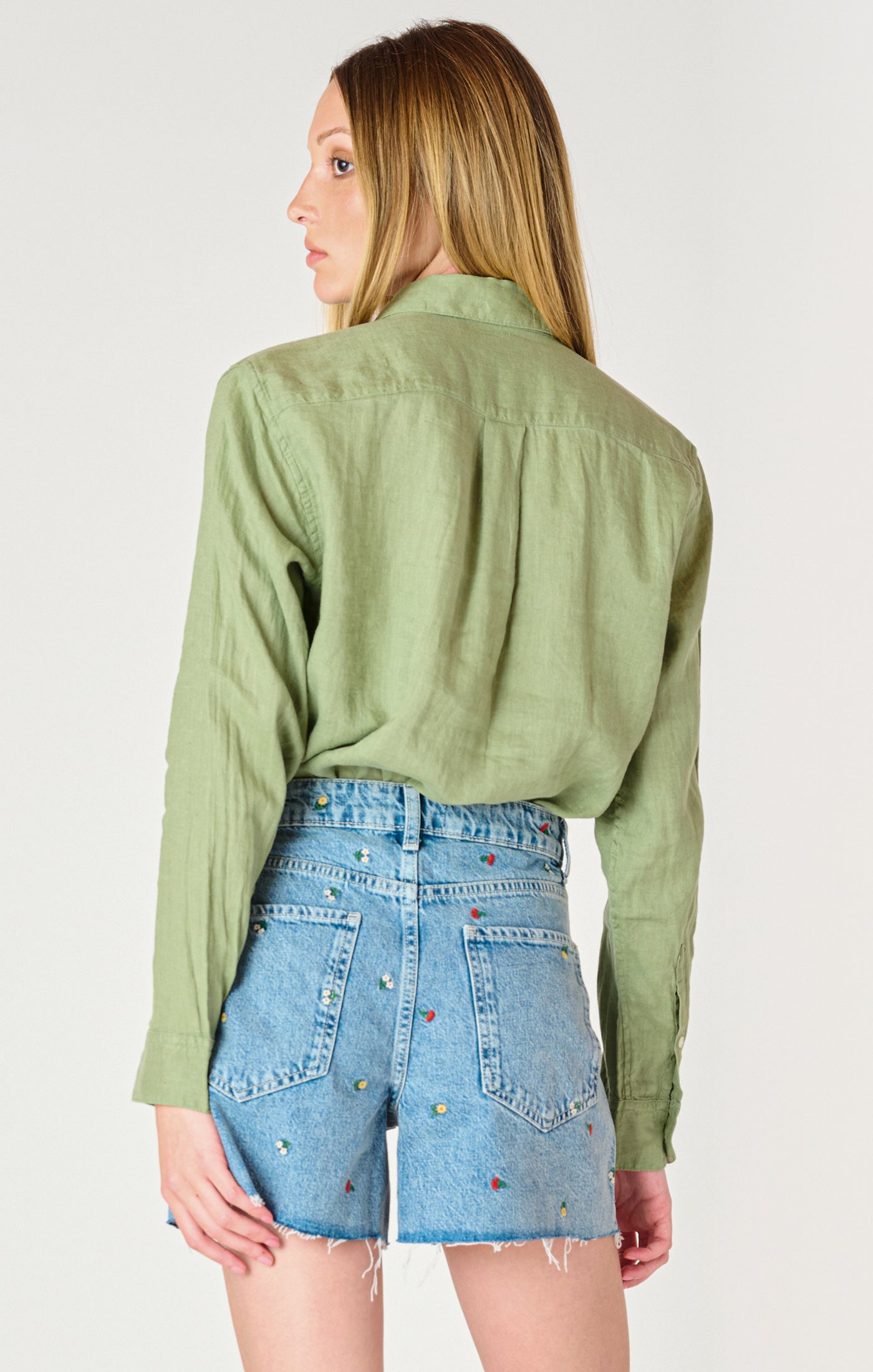 Basil Button Front Shirt