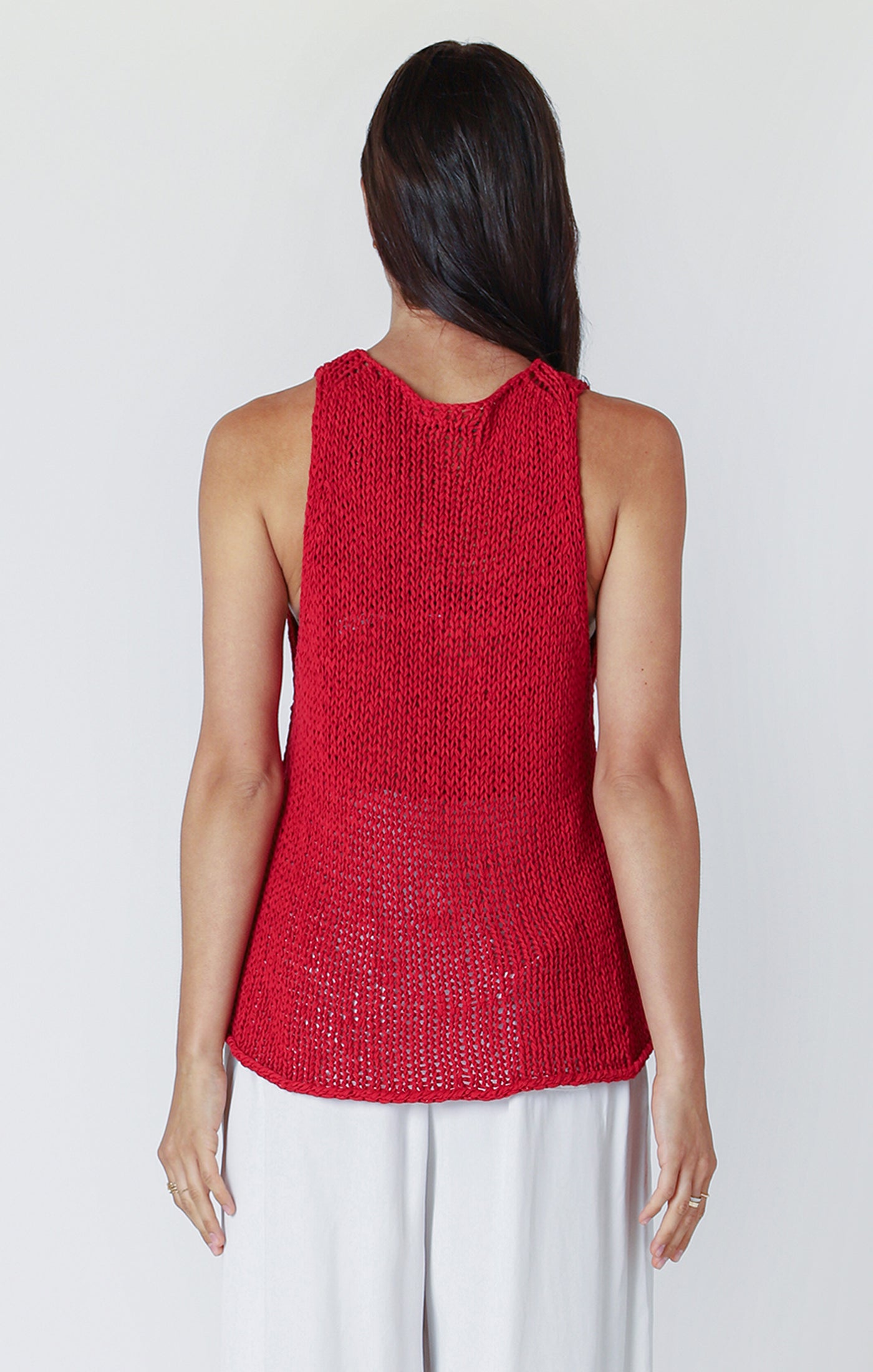 Cherry Crochet Tank Top