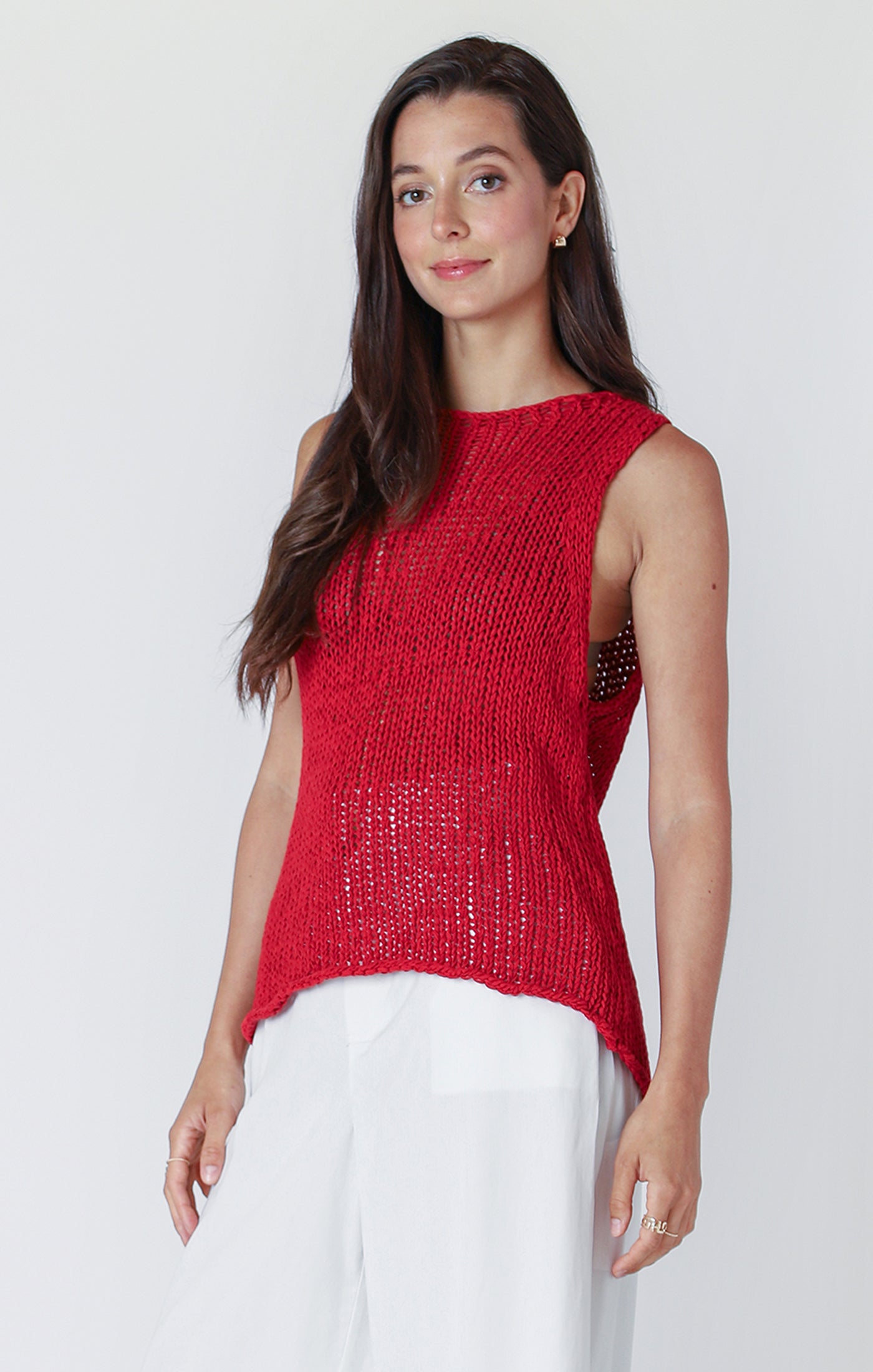 Cherry Crochet Tank Top