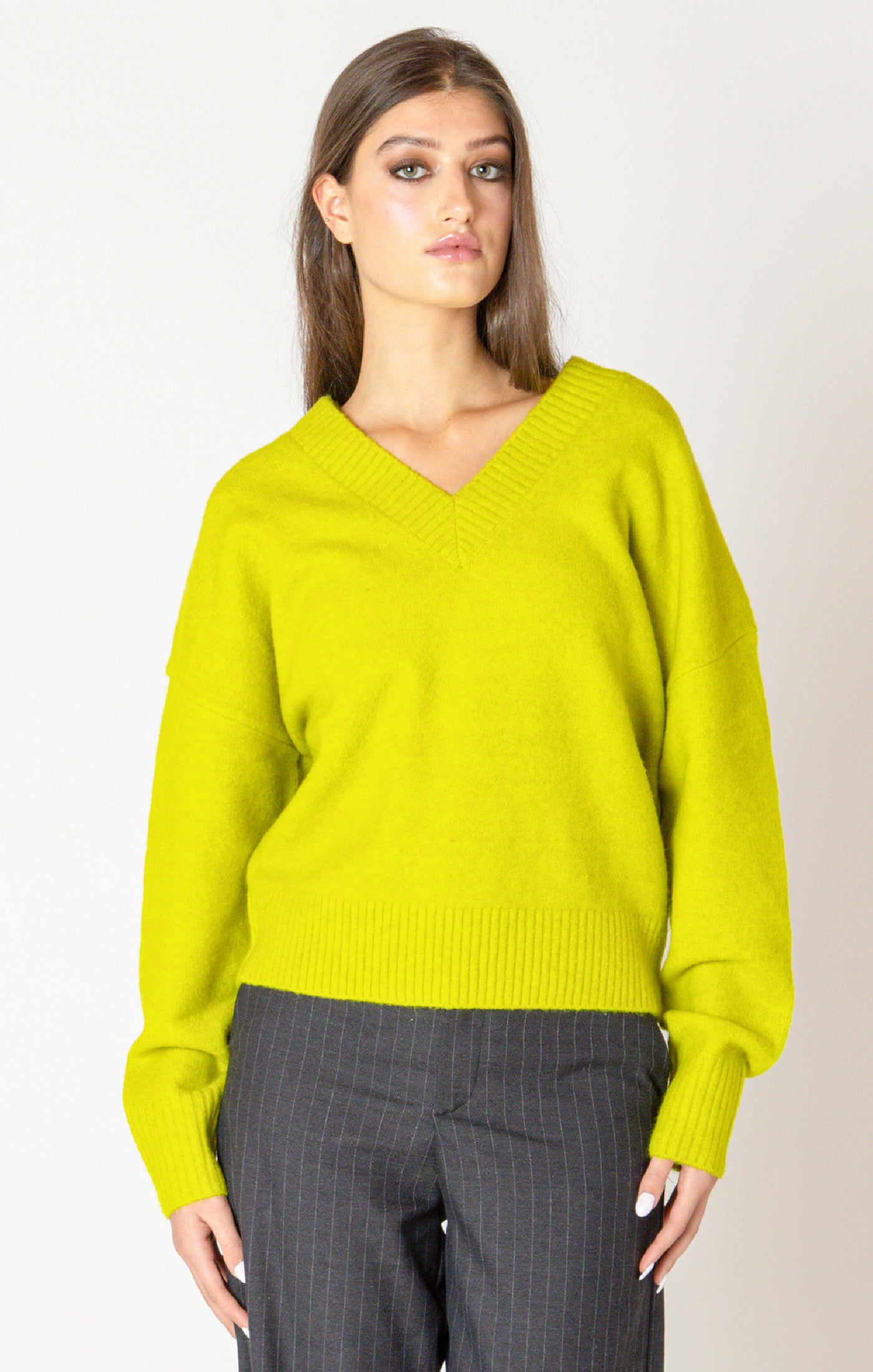 Limelight Luxe V-Neck Sweater