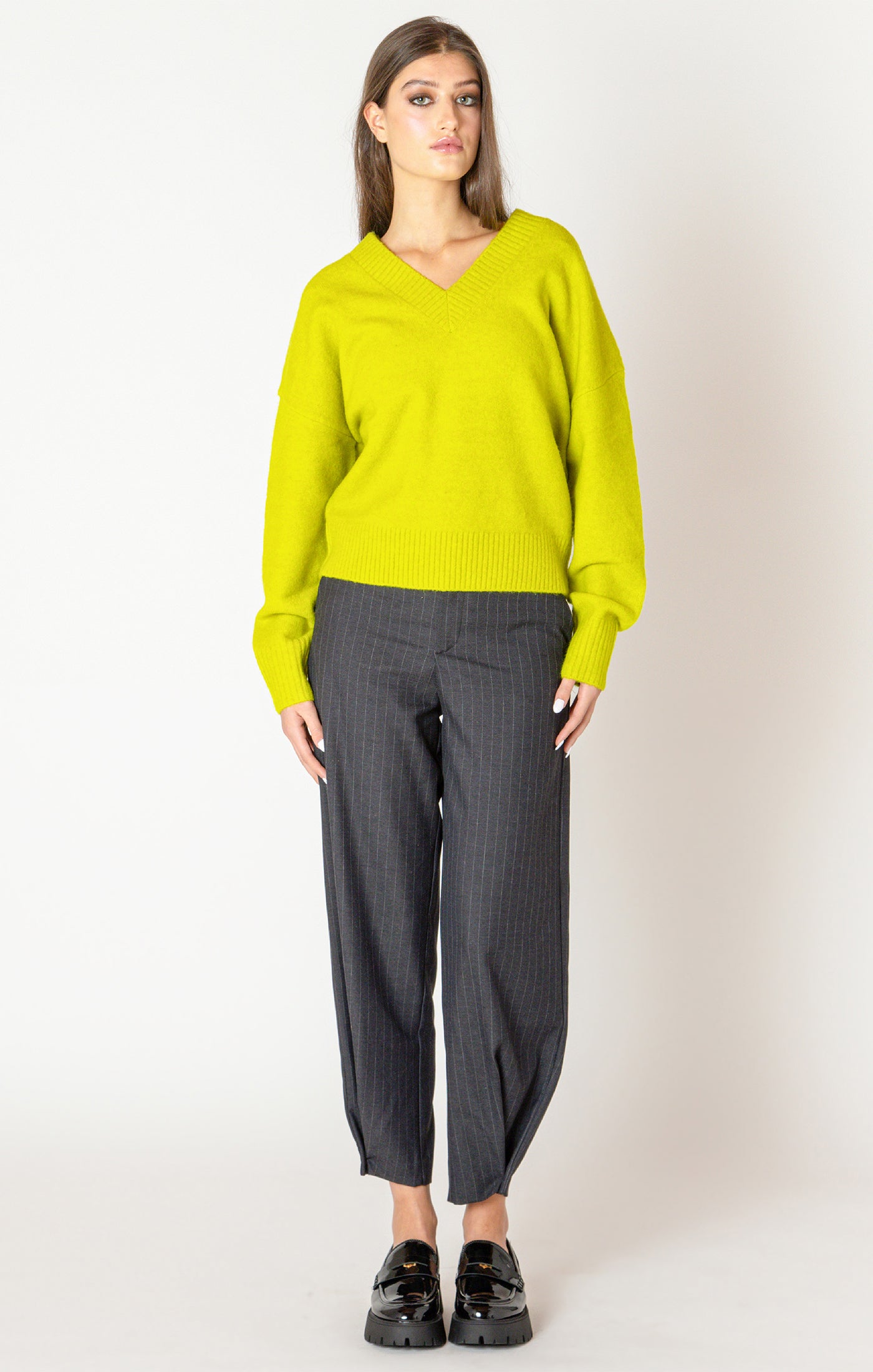 Limelight Luxe V-Neck Sweater