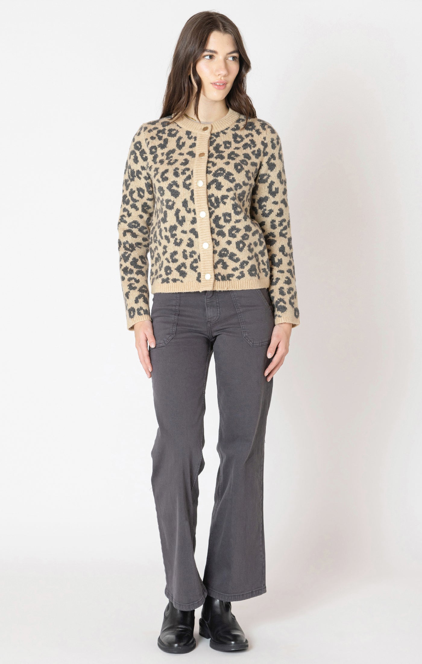 Golden Wild Side Cardigan