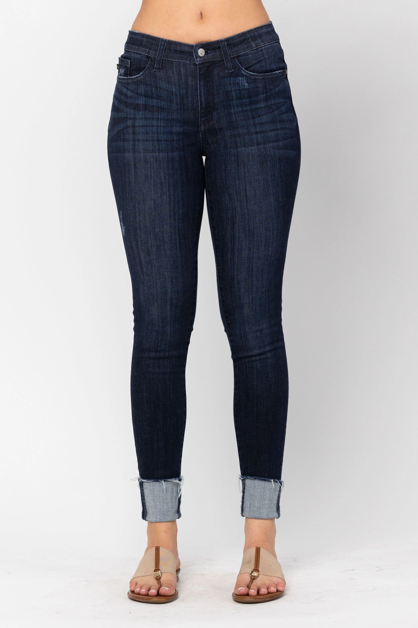 Judy Blue Skylar Skinny Long Inseam Jeans
