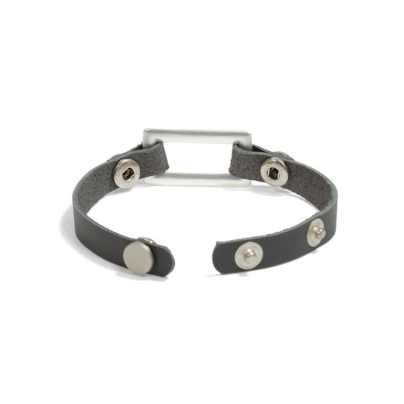 Rectangle Leather Bracelet