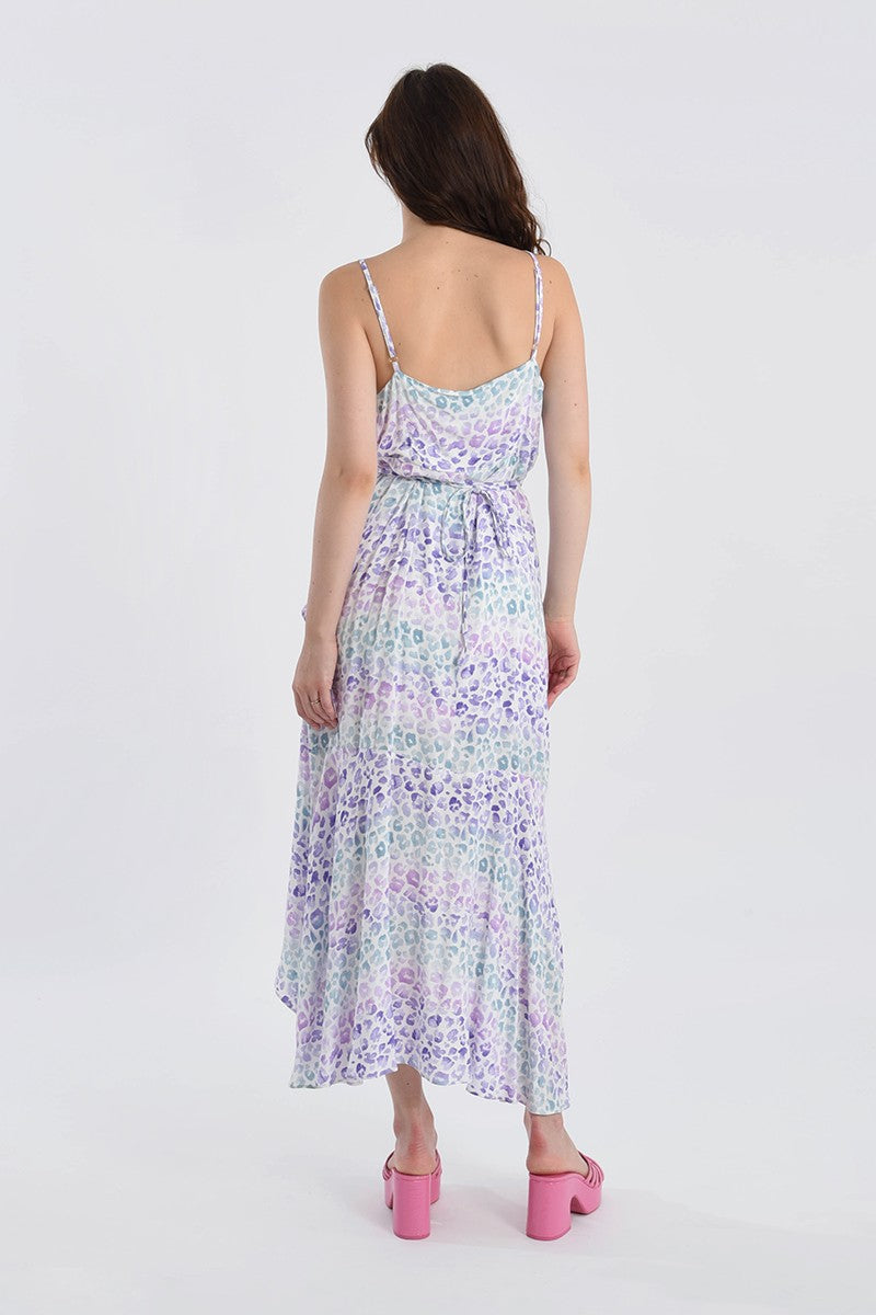 Graphic Print Midi Dress