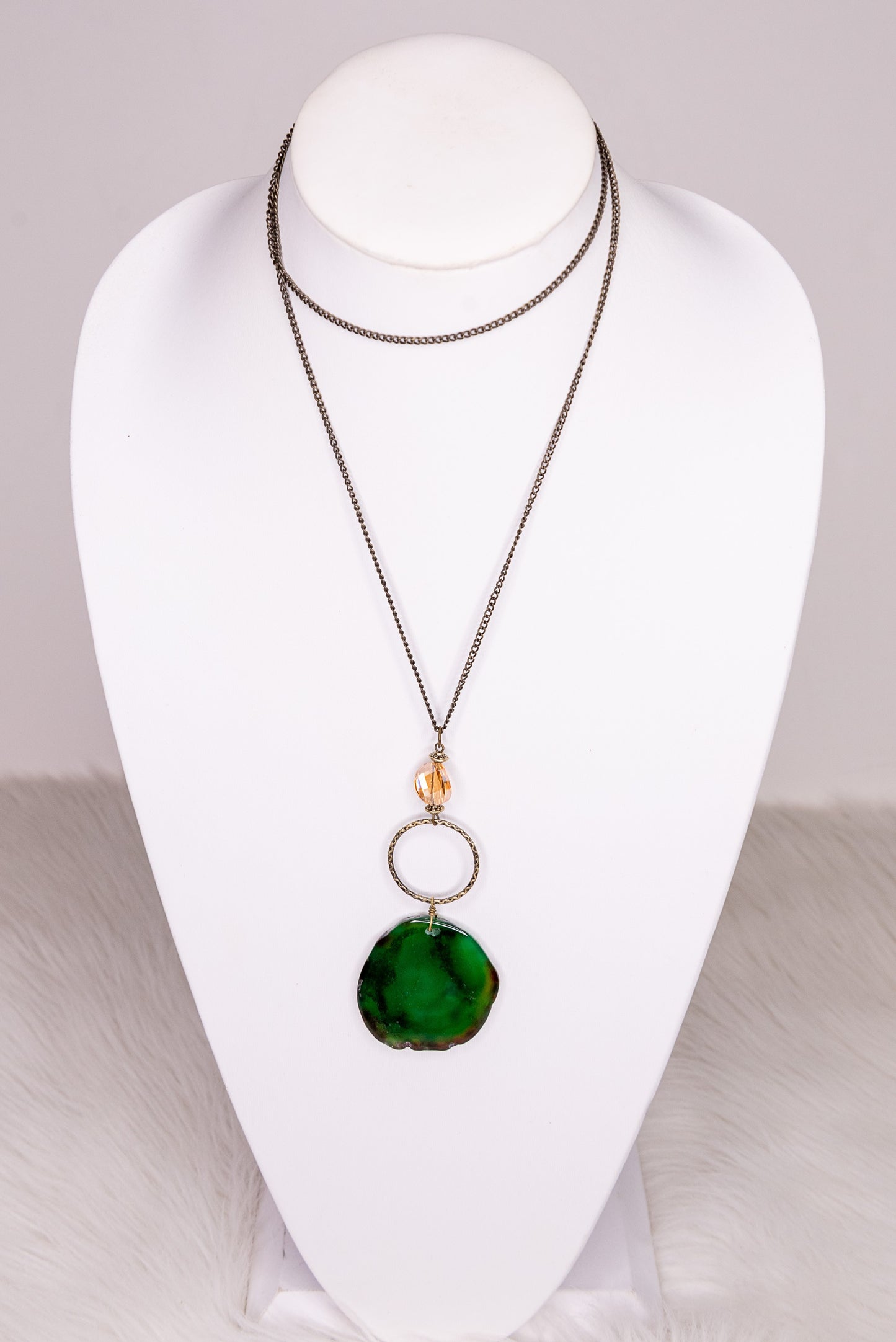 Princess Necklace Green