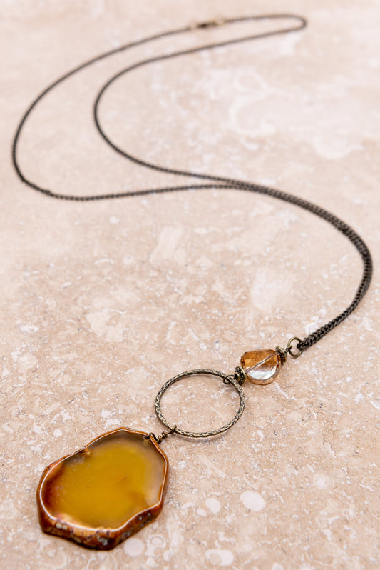 Princess Necklace Yellow