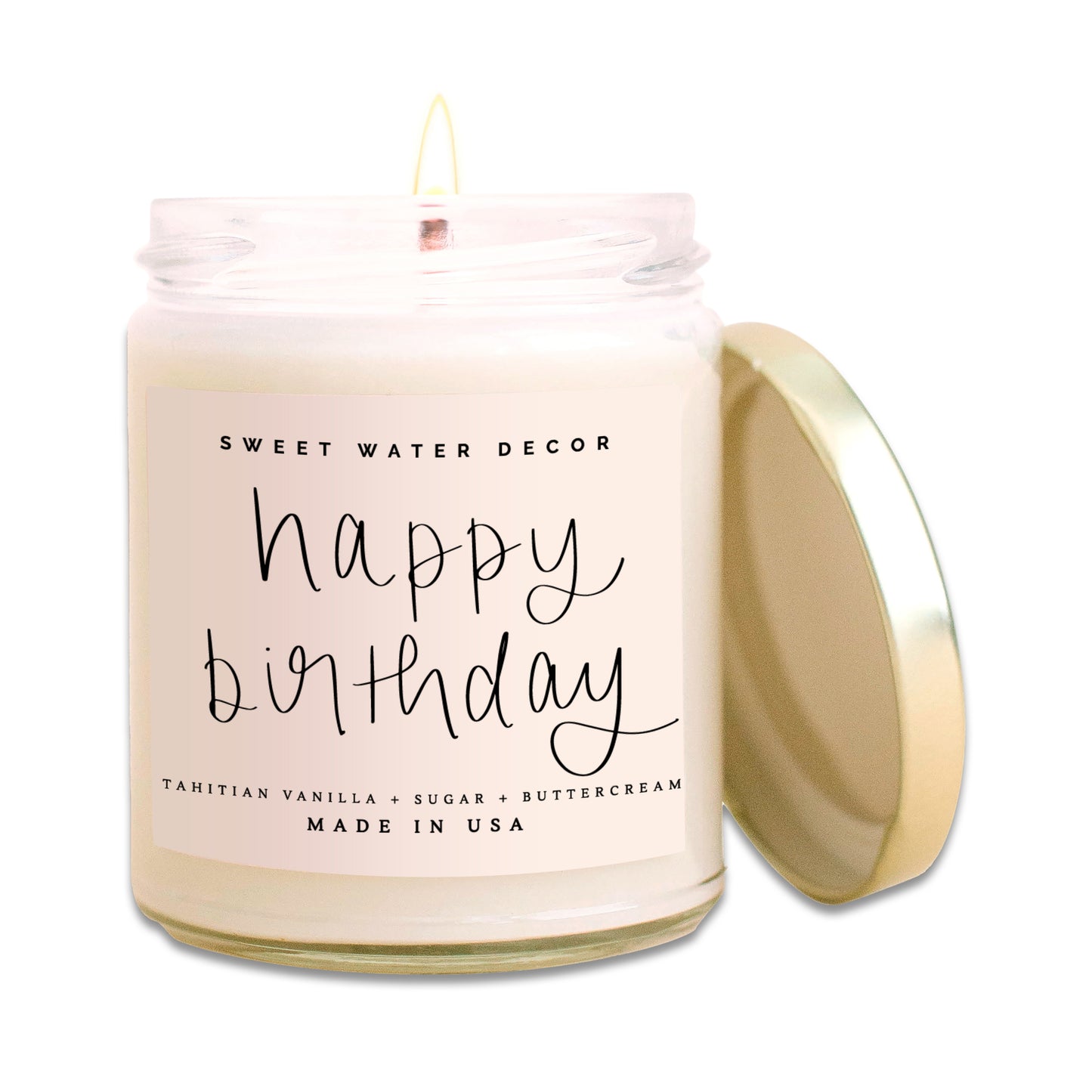 Happy Birthday Soy Candle