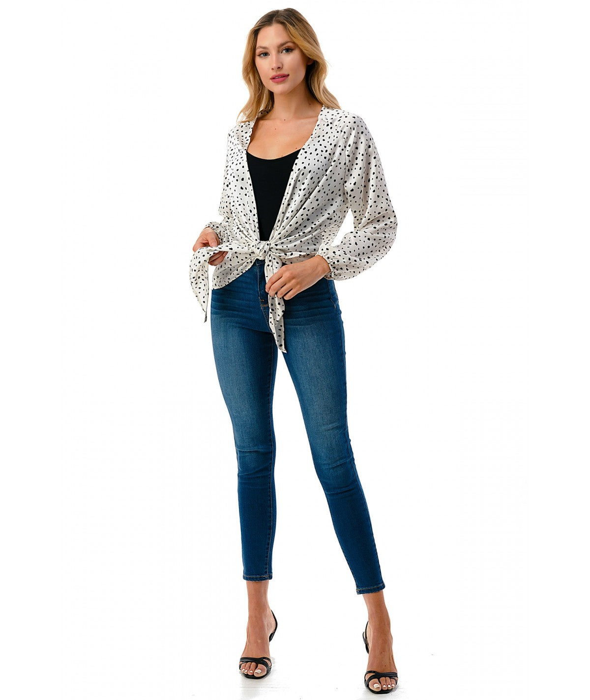 Tie Front Blouse