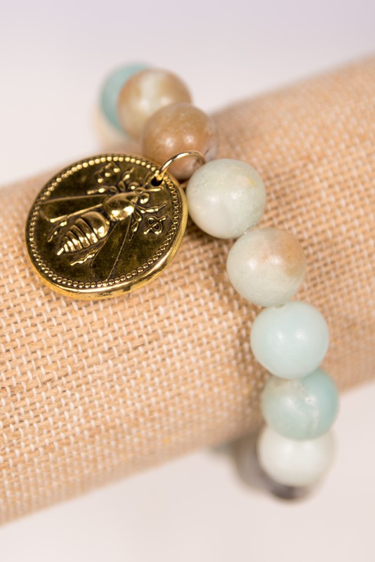 Amazonite Megan Bracelet