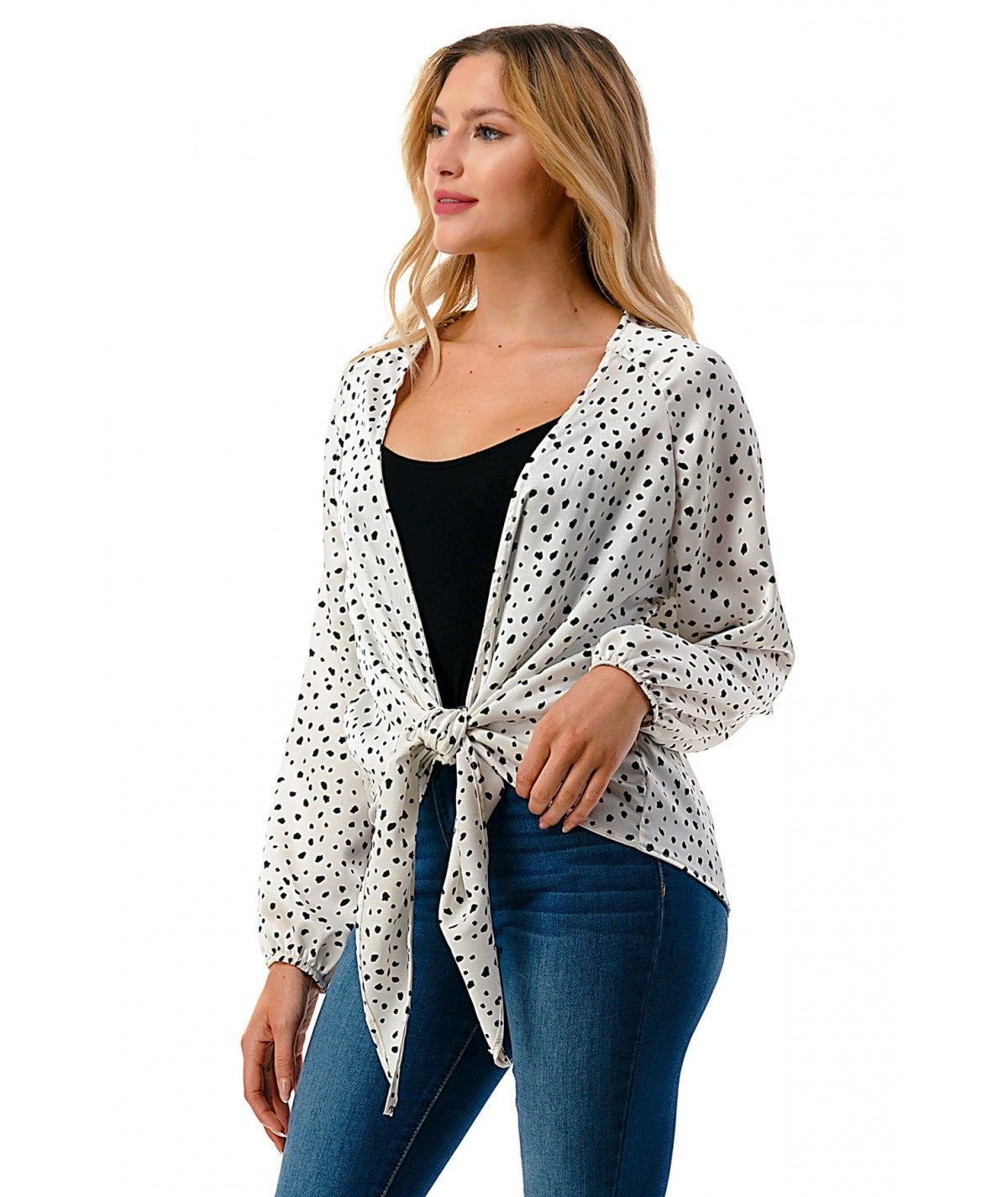 Tie Front Blouse