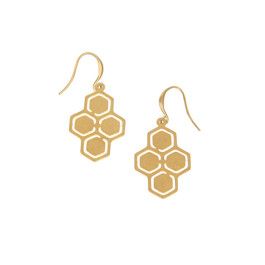 Honeycomb Earring