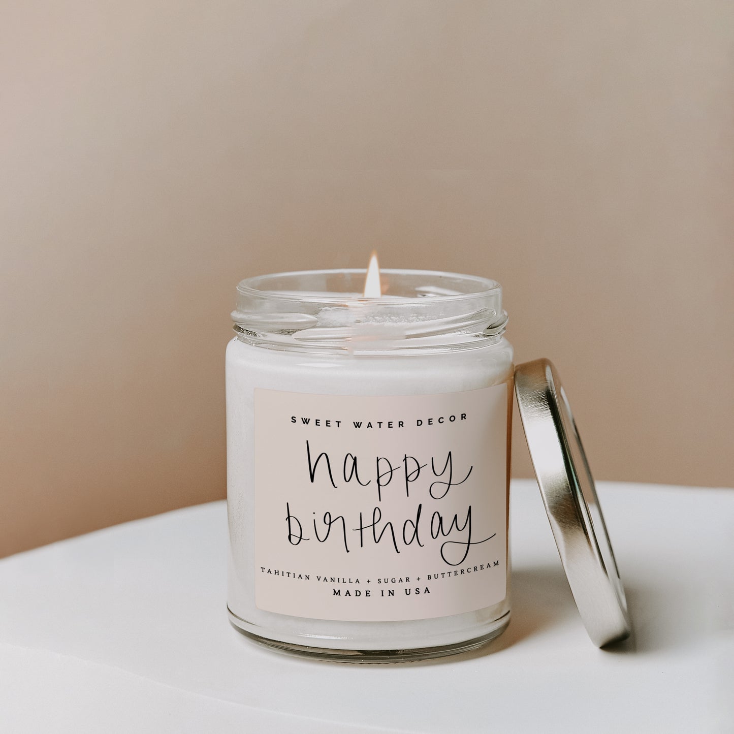 Happy Birthday Soy Candle