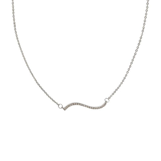 Crystal Wave Necklace