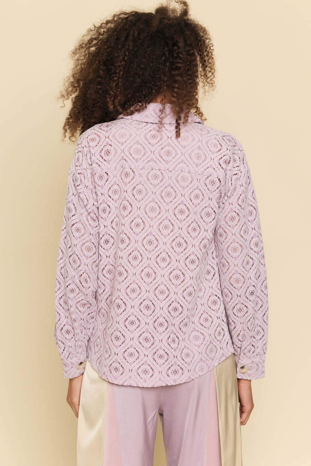 Lavender Dreams Lace Jacket