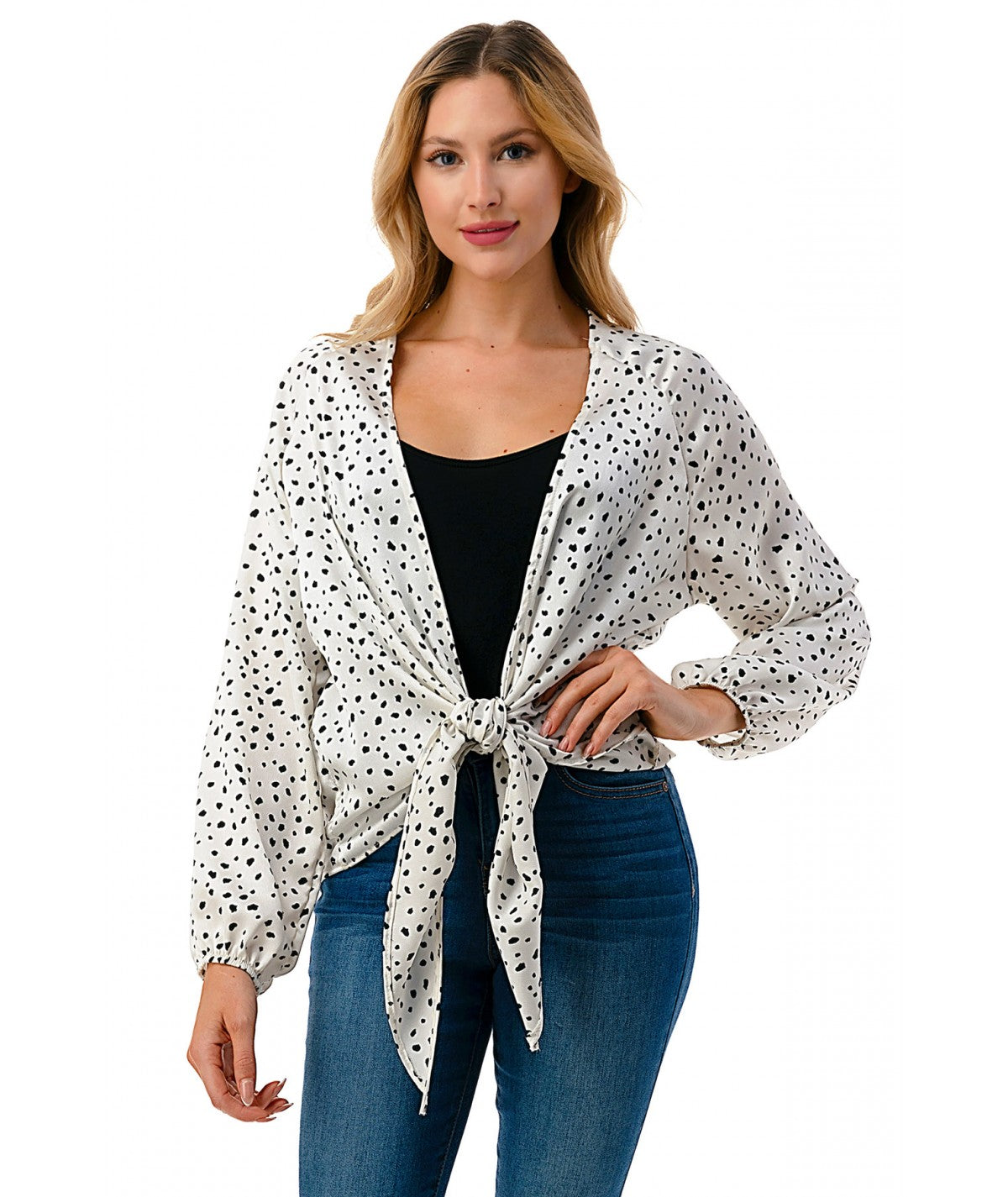 Tie Front Blouse