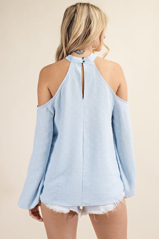 Locked Fingers Bubble Sleeve Top