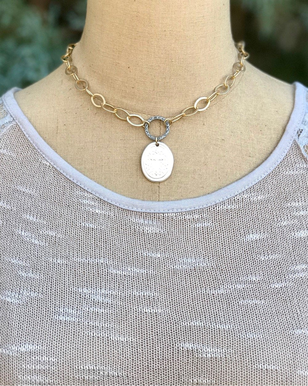 Inspired Designs Peaceful Charm Necklace