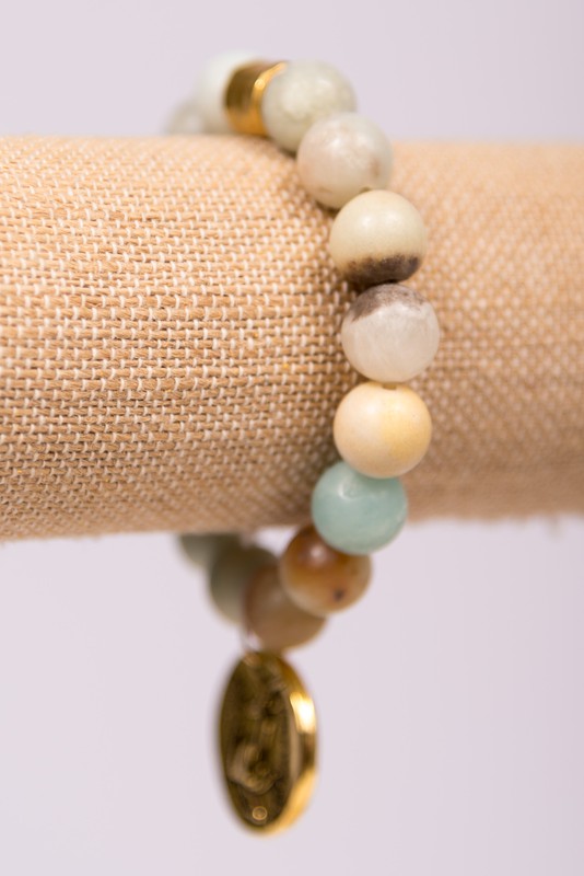 Amazonite Megan Bracelet