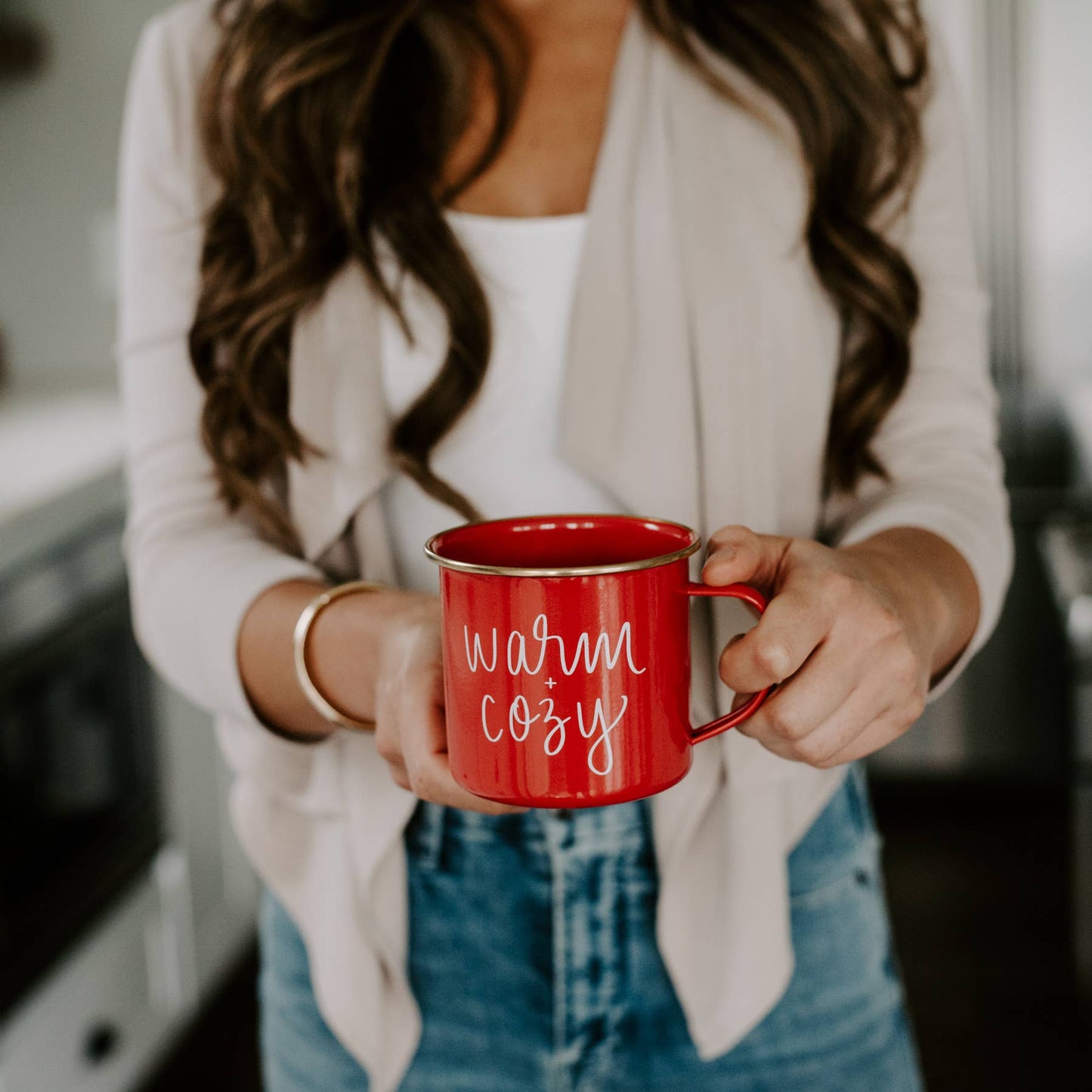 Warm & Cozy Campfire Coffee Mug