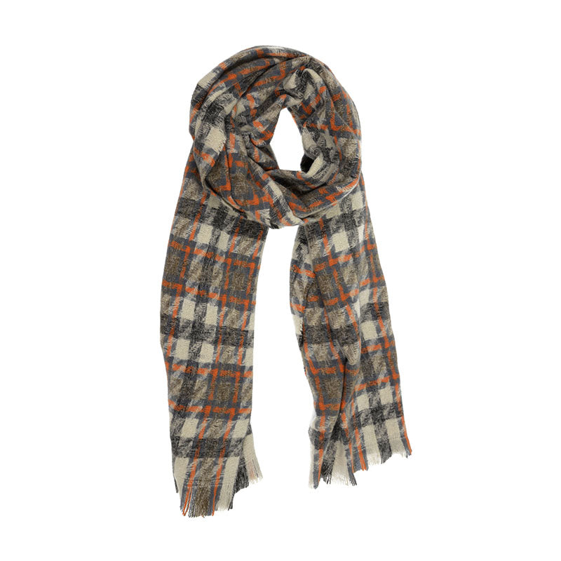 Mod Plaid Scarf