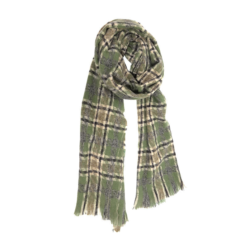 Mod Plaid Scarf