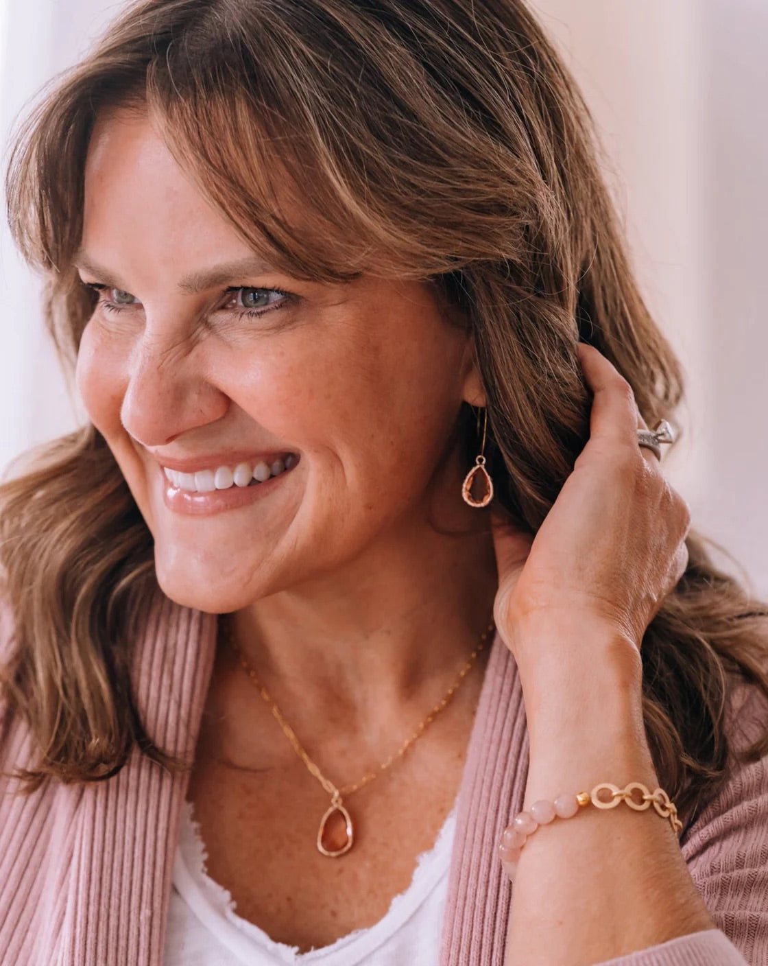 Inspire Designs Rose' Earrings