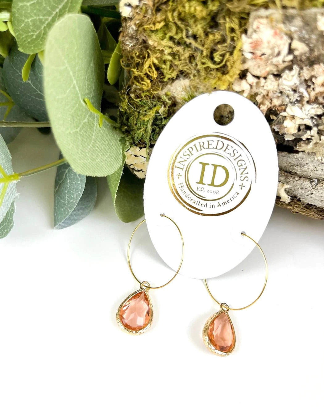 Inspire Designs Rose' Earrings