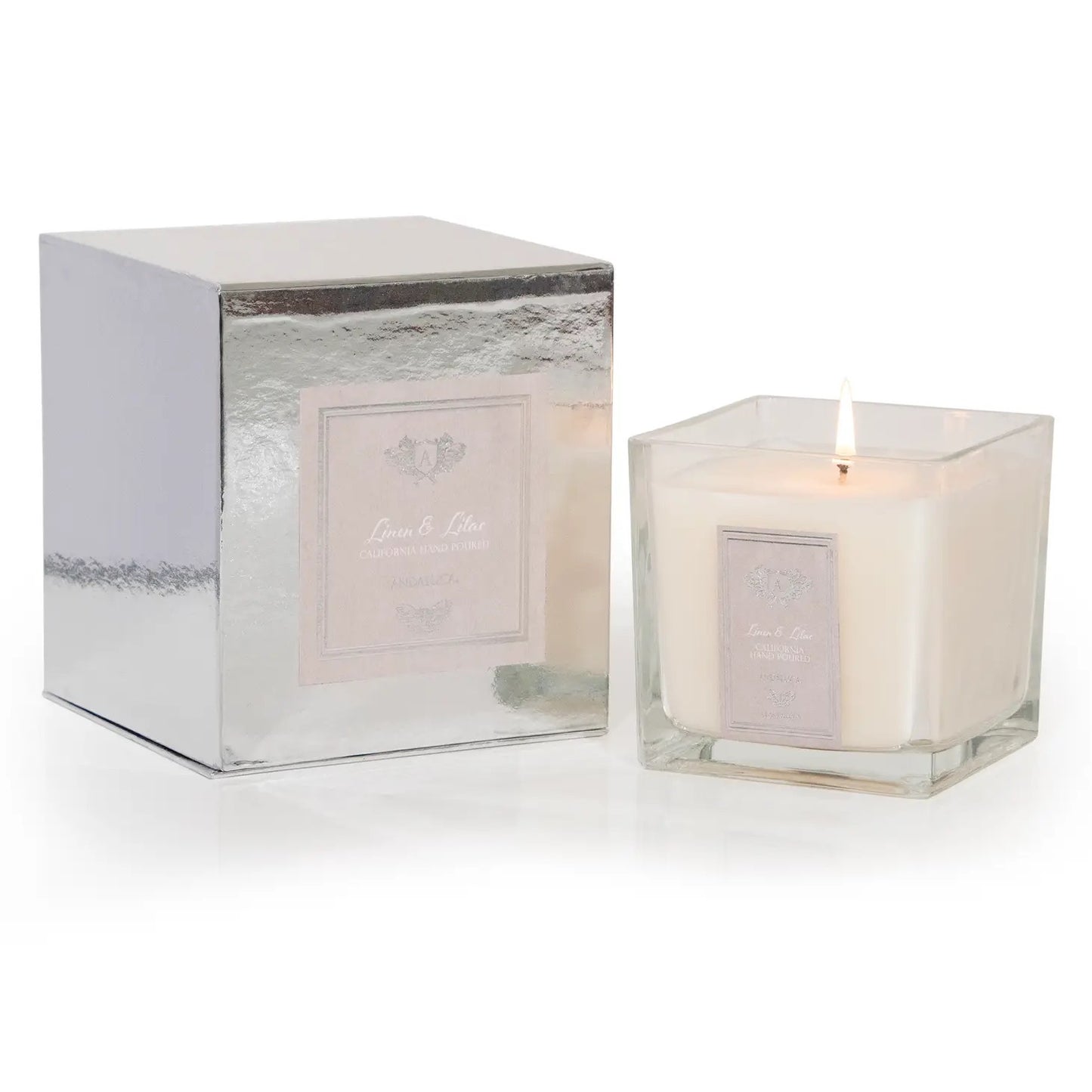 Linen & Lilac Candle in Gift Box