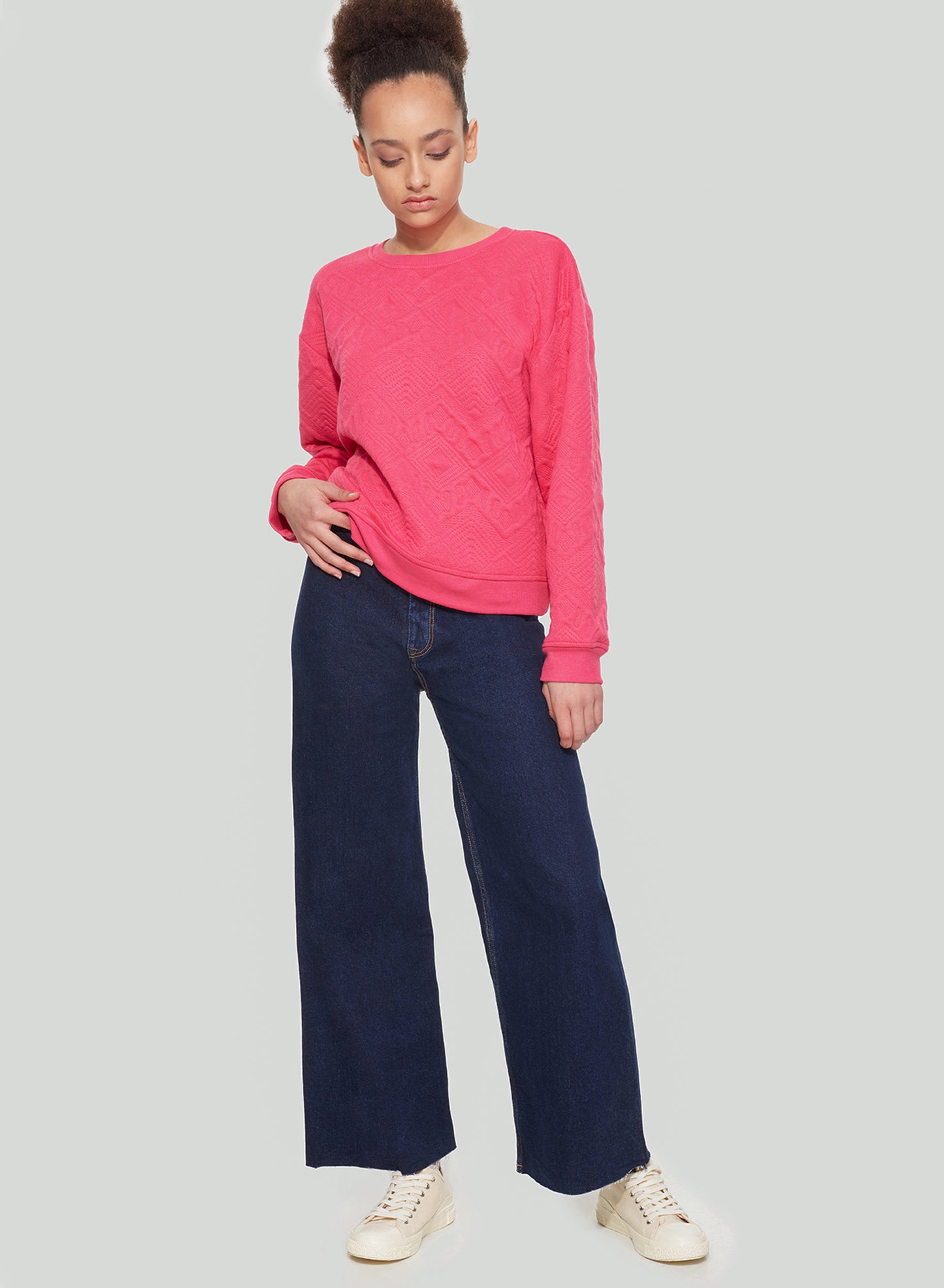 Sweet Fuschia Knit Top