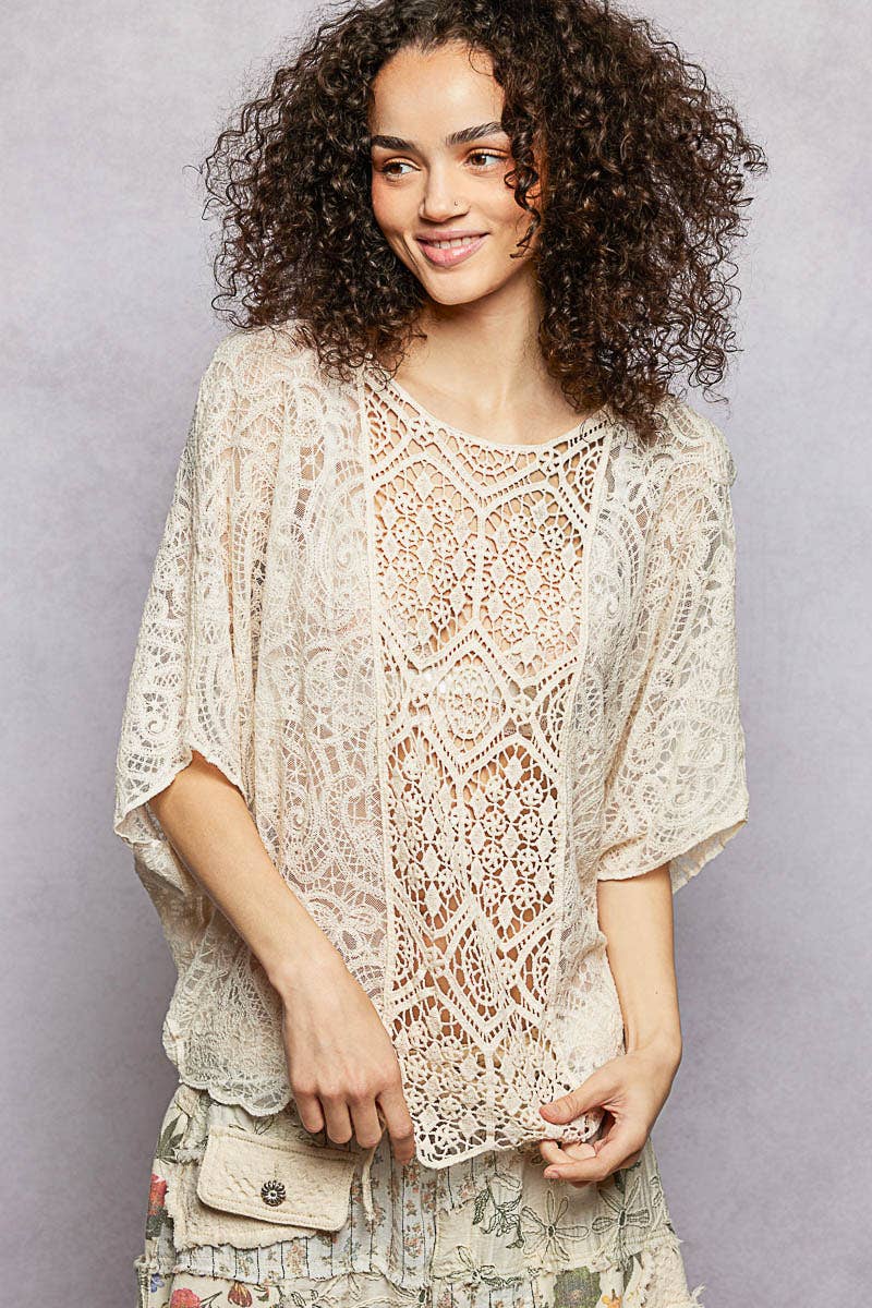 Zig Zag Daydream Crochet Top