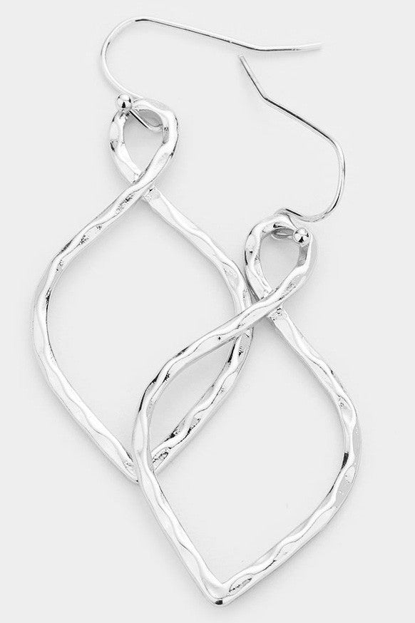 Infinity Metal Dangle Earrings