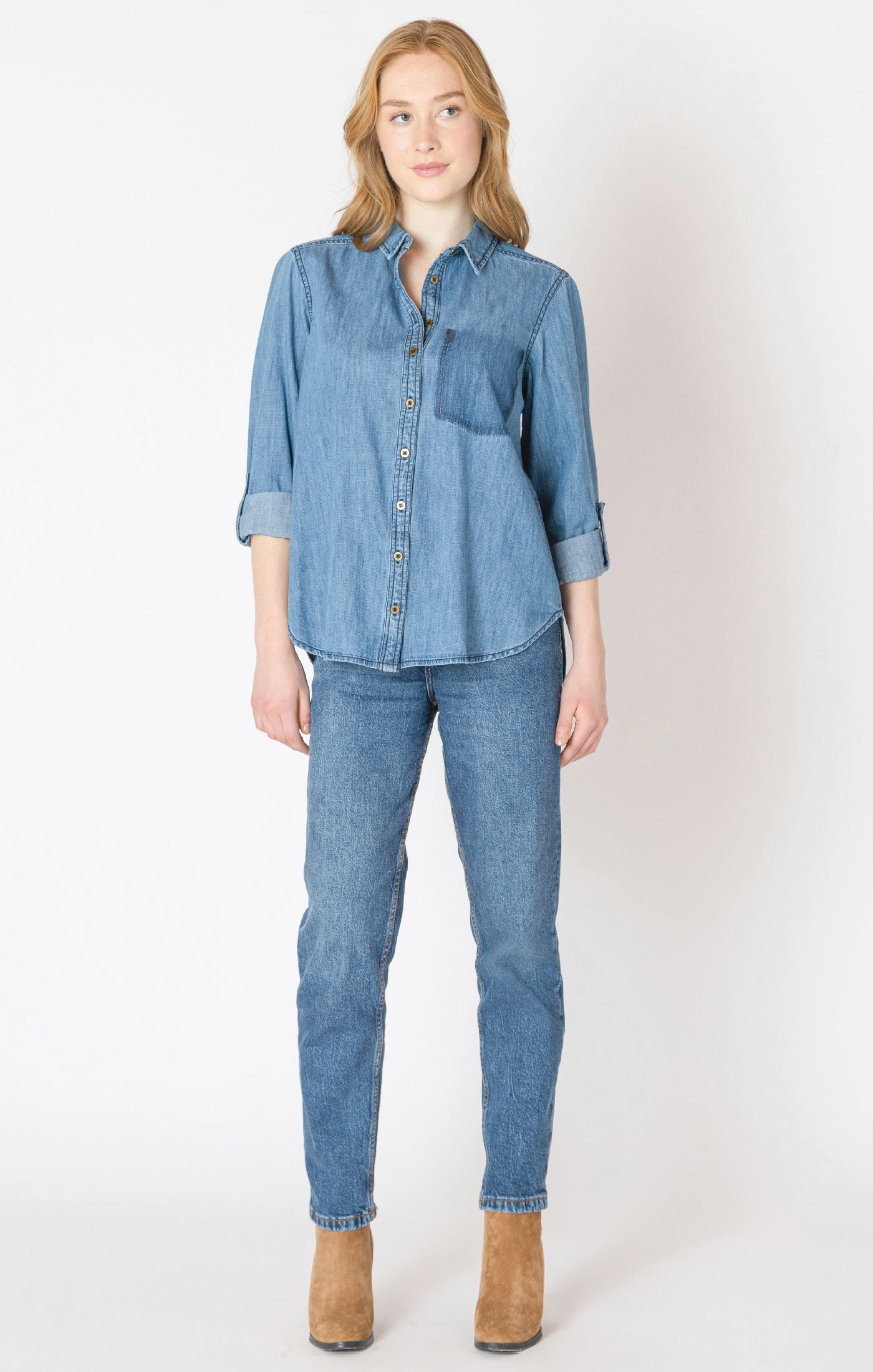 Easygoing Everyday Denim Shirt