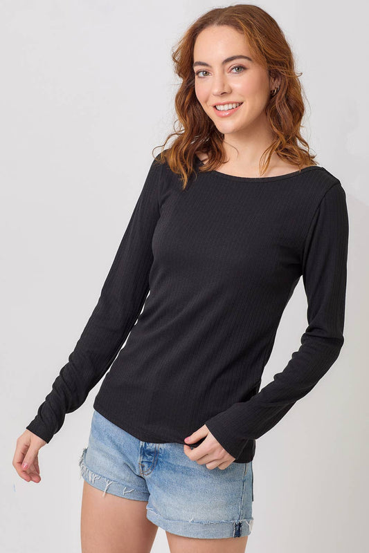 Inside-Out Cool Reverse Stitch Top