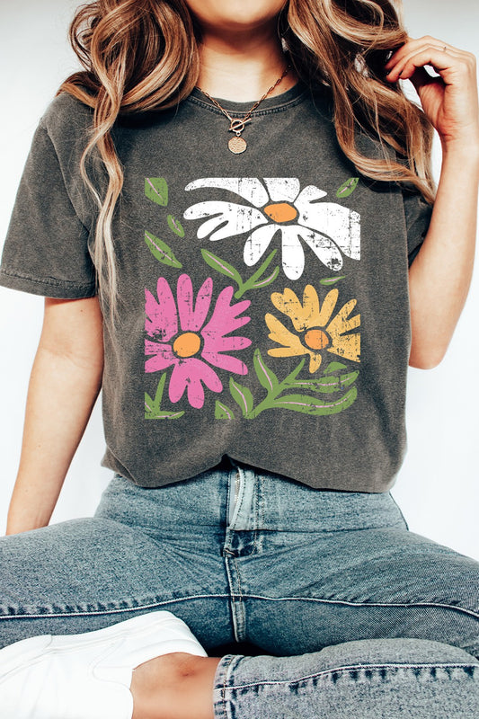 Vintage Daisies Comfort Tee