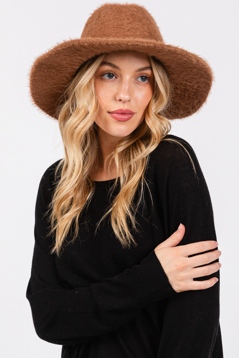 Fuzzy Fedora Hat