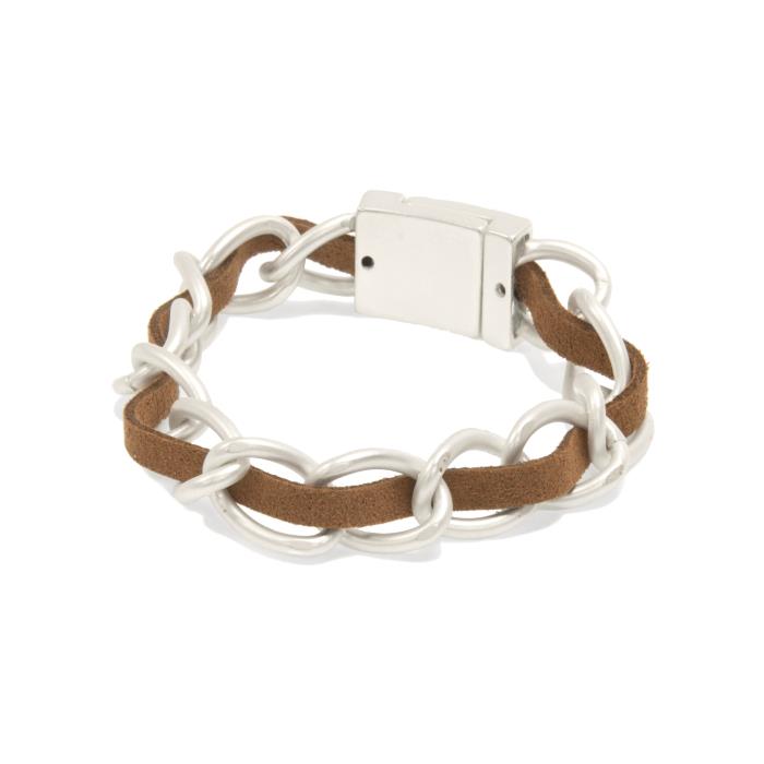 Suede Chain Bracelet