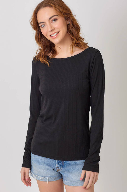 Inside-Out Cool Reverse Stitch Top