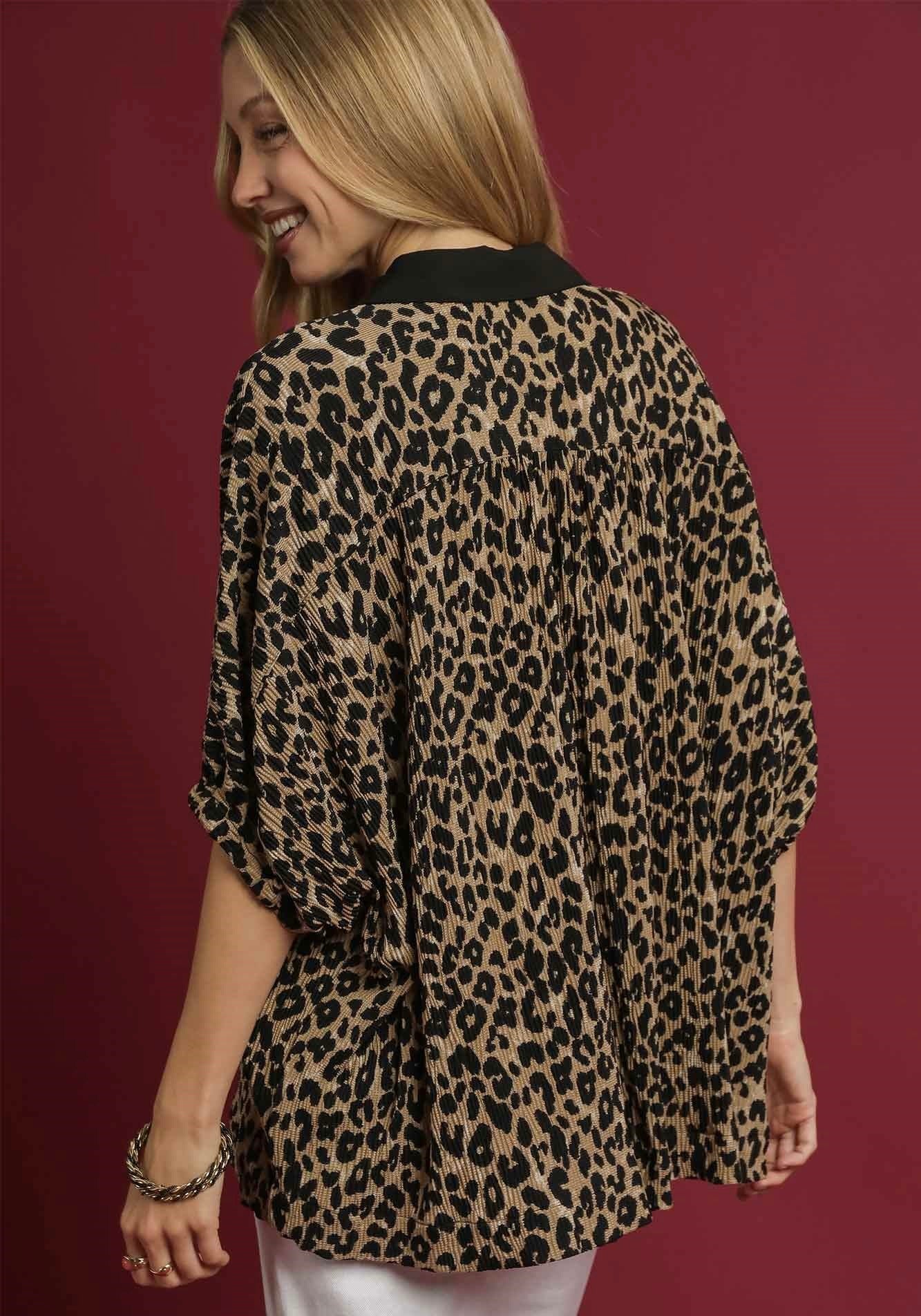 Spot On Jacquard Tunic Top