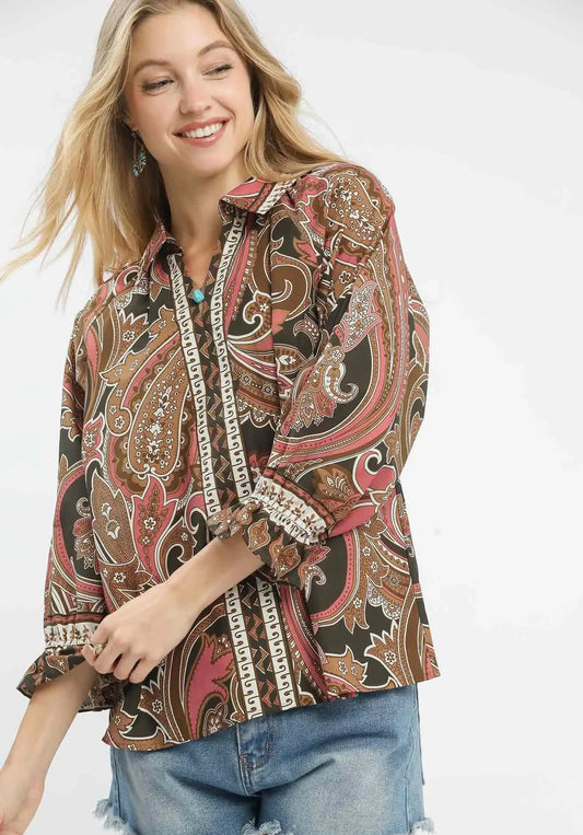 Paisley Perfection Blouse