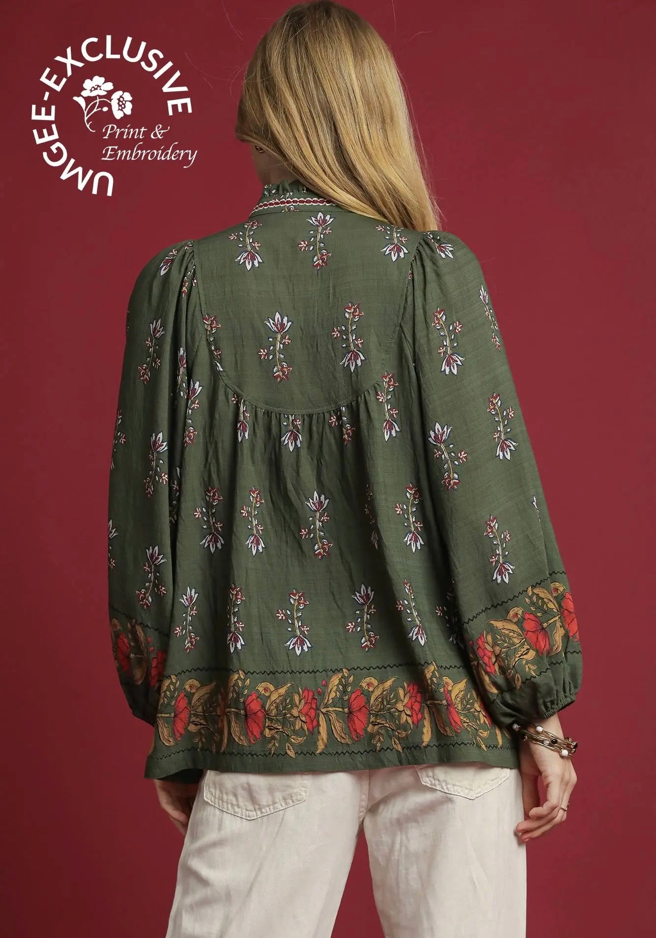 Bloom & Wander Peasant Blouse