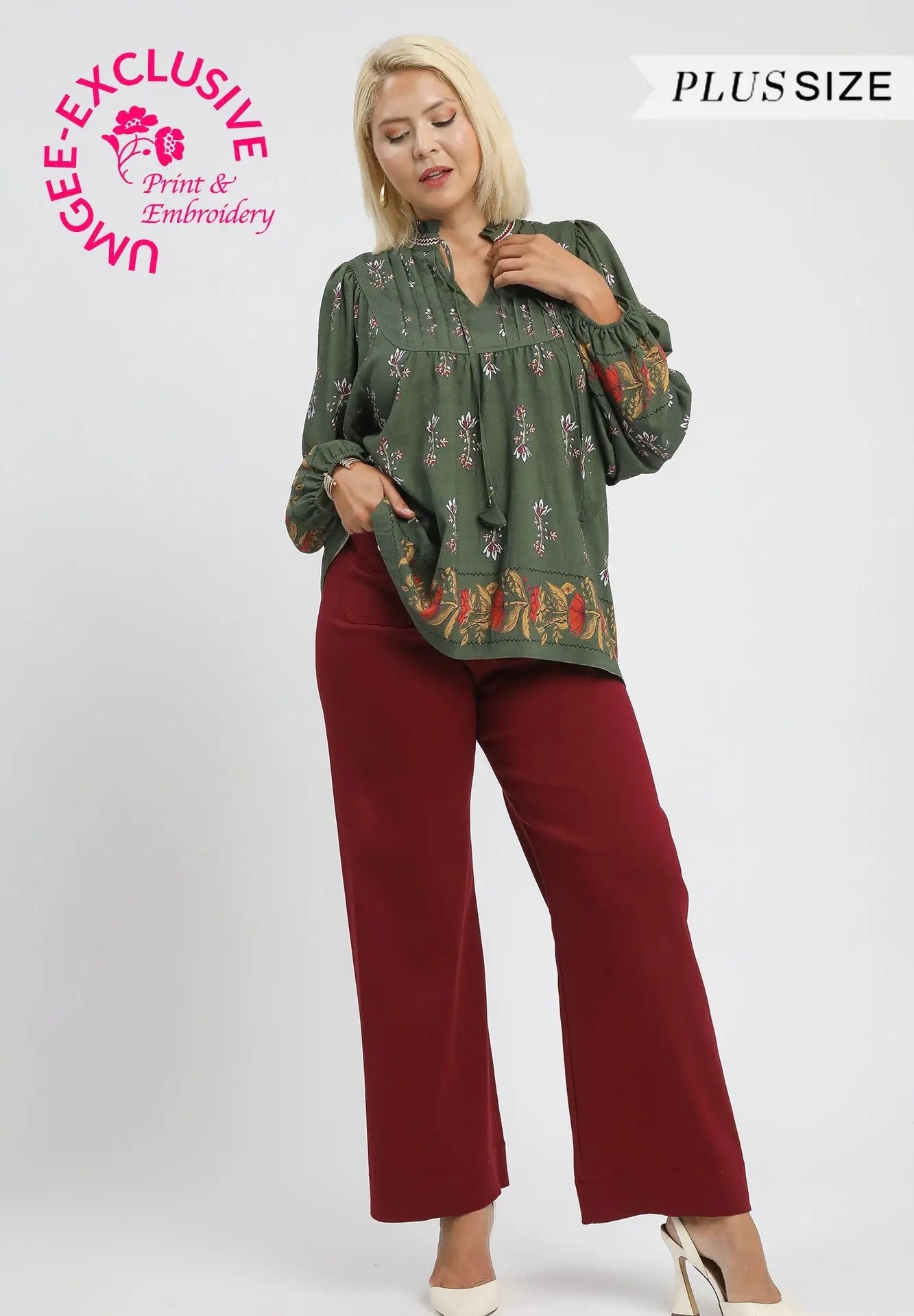 Bloom & Wander Peasant Blouse