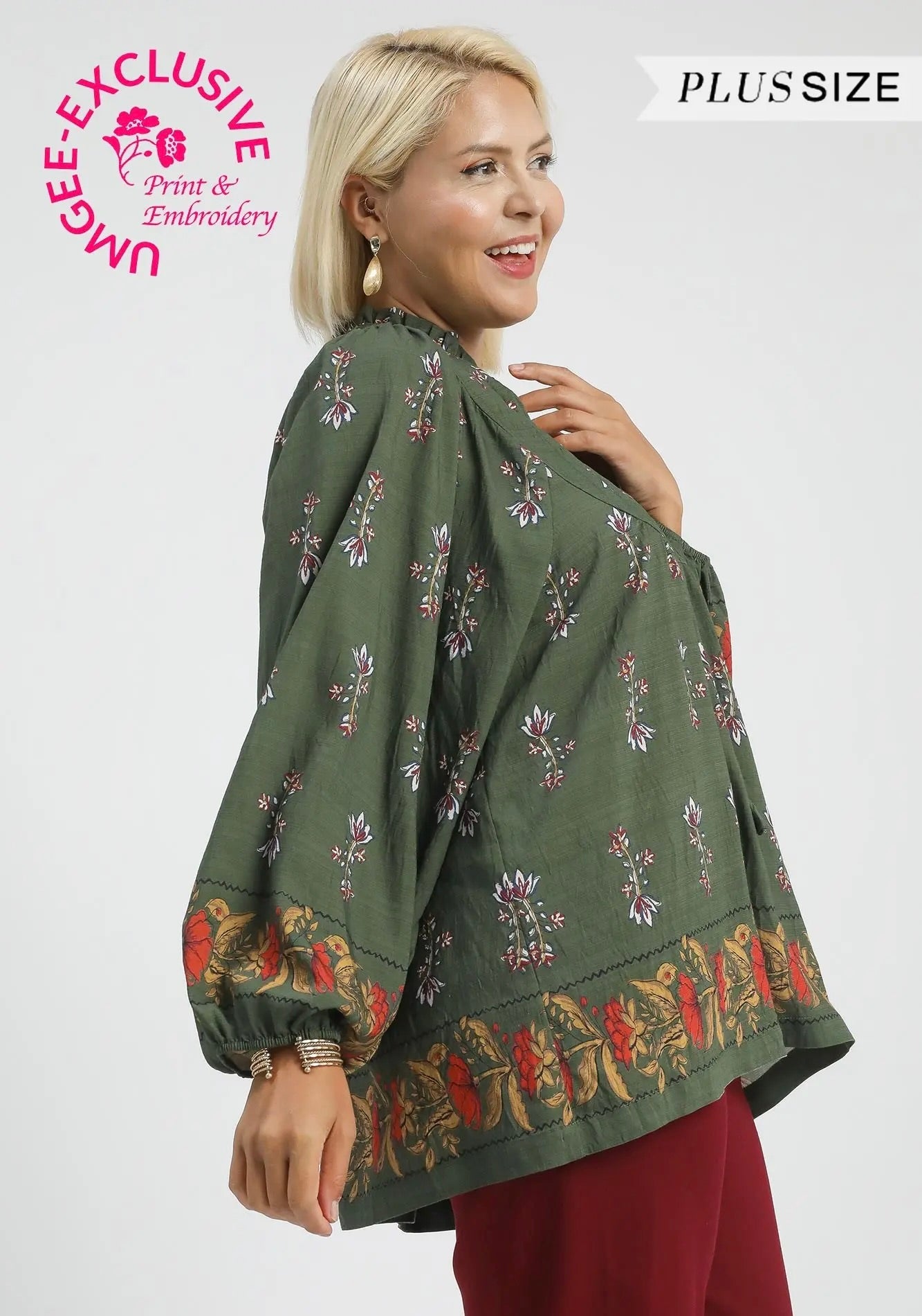 Bloom & Wander Peasant Blouse