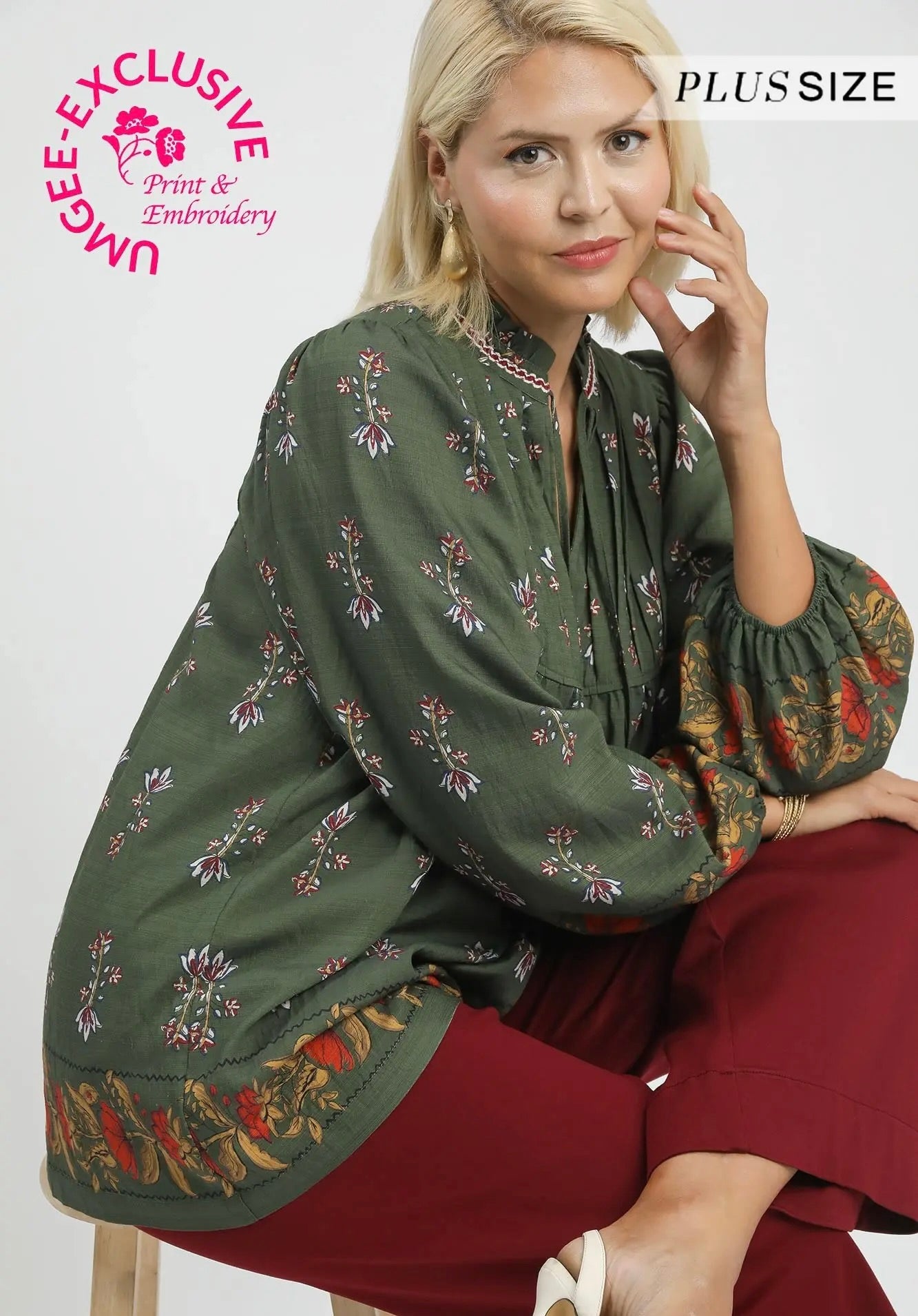 Bloom & Wander Peasant Blouse