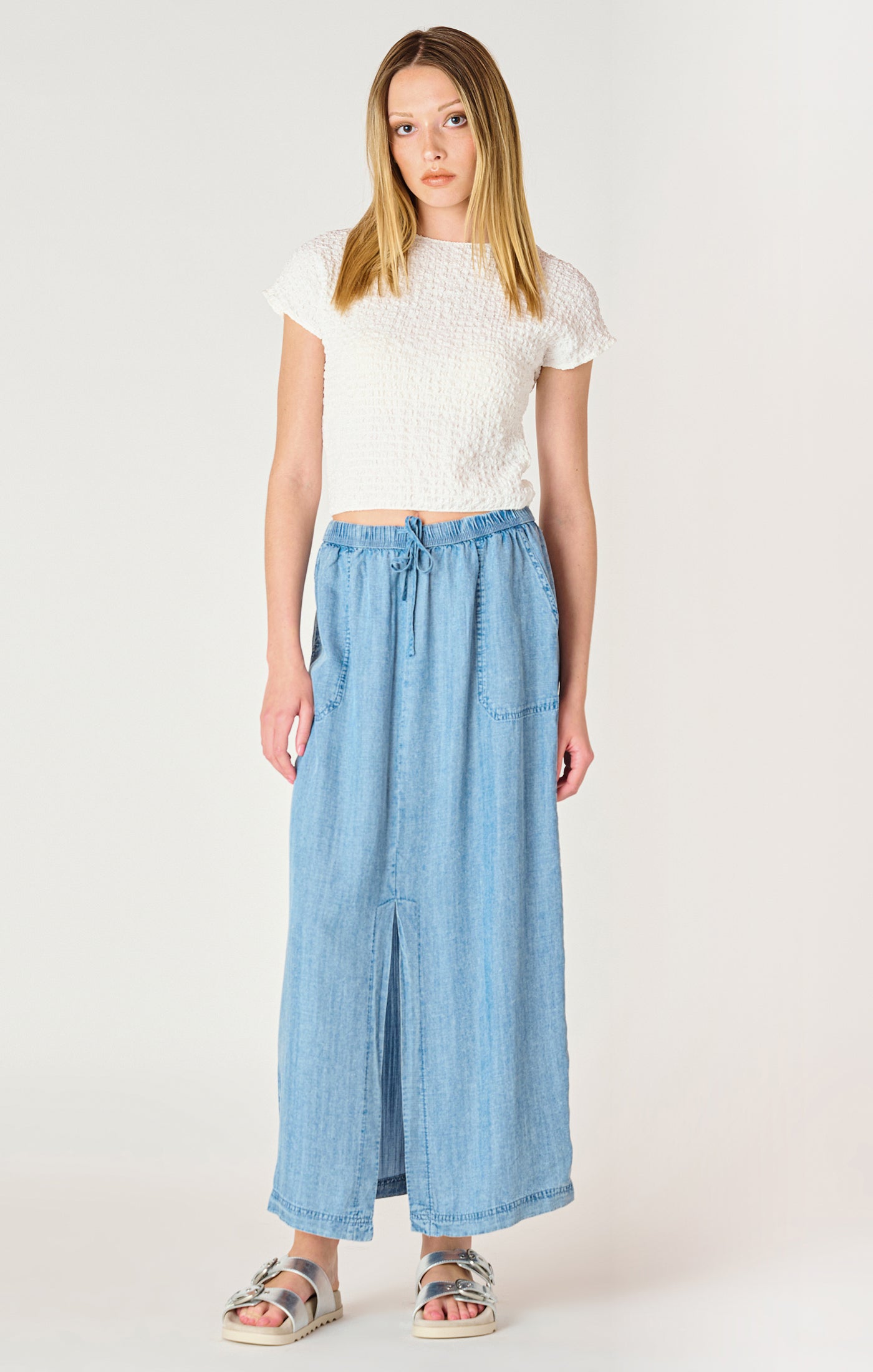 Luxurious Tencel Maxi Skirt